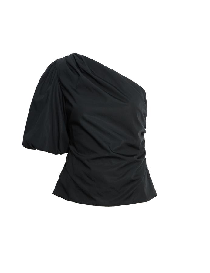 Pure Cotton One Shoulder Blouse