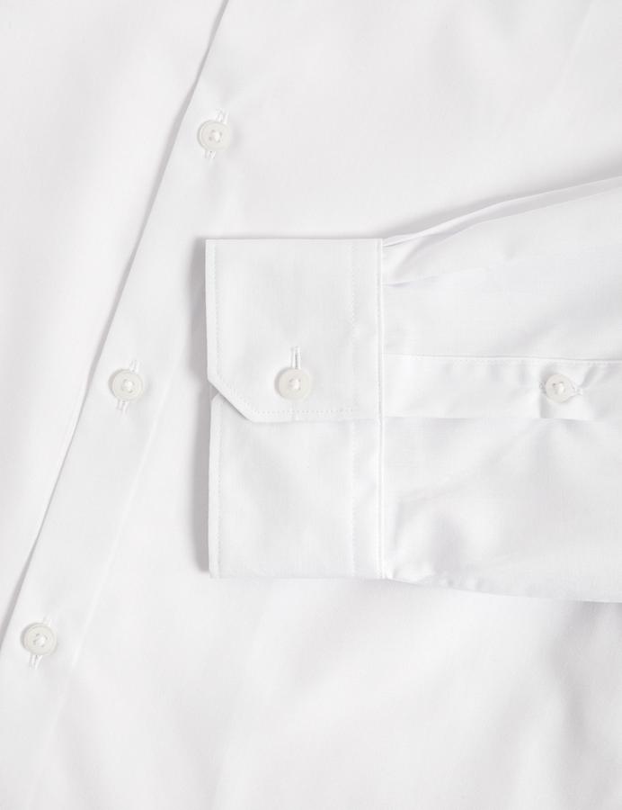 2 inch Shorter Slim Fit Easy Iron Cotton Rich Shirts