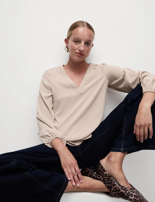 Marks and spencer evening tops best sale