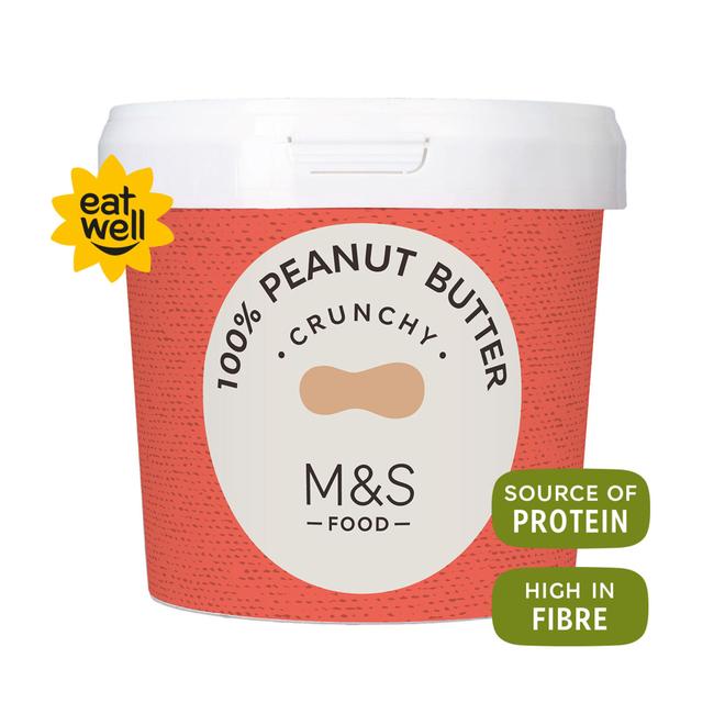 100% Crunchy Peanut Butter