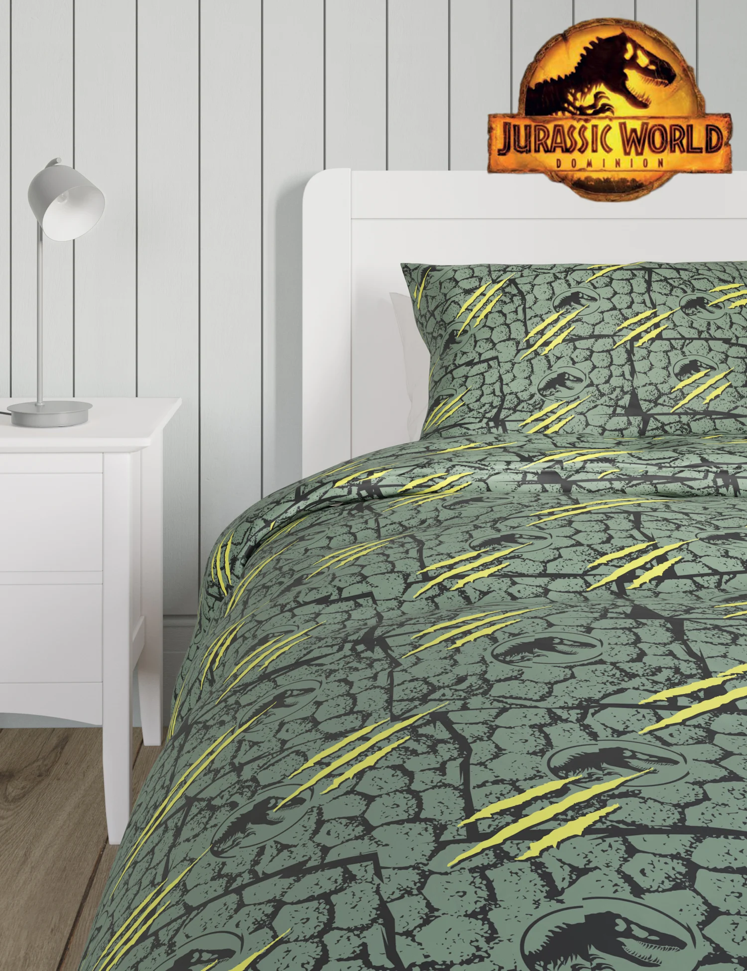 Jurassic world duvet cover single best sale