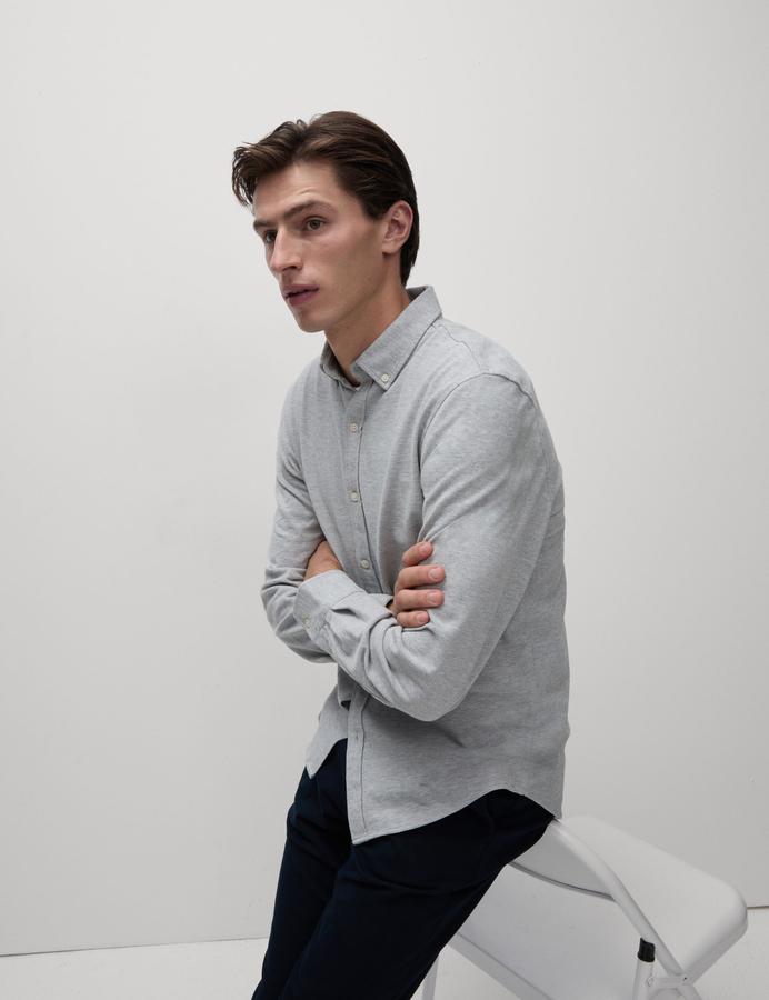Pure Cotton Pique Shirt