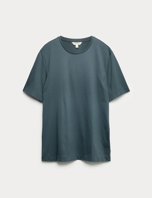 Pure Supima® Cotton Performance Crew Neck T-shirt