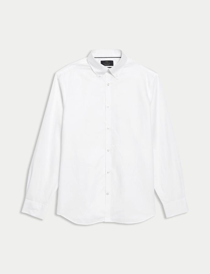 Regular Fit Luxury Linen Blend Weave Shirt