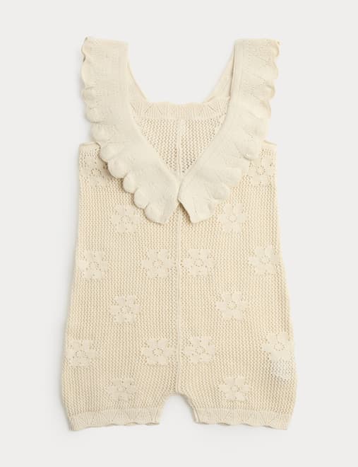 Pure Cotton Knitted Romper (0-3 Years)