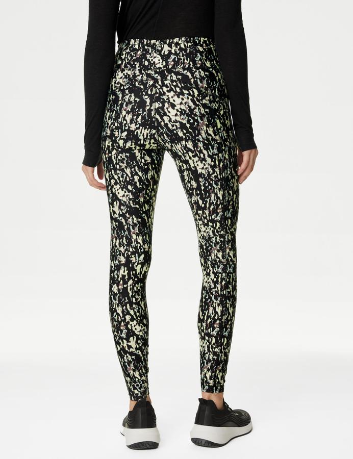 Go Move Printed High Waisted Gym Leggings