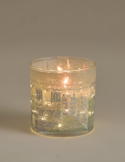 Paris Light Up Candle