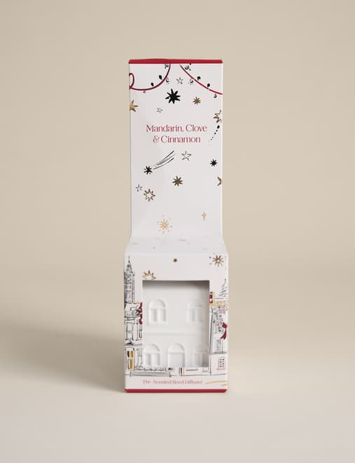 Mandarin Clove & Cinnamon Pre-Scented Reed Townhouse Diffuser