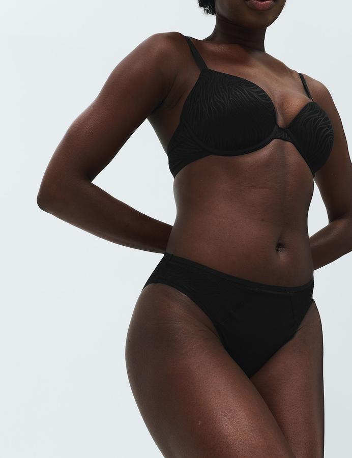 Body Lace Wired Demi Cup Bra A-E