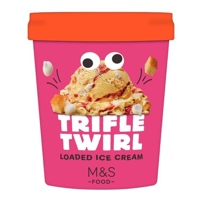 Trifle Caked Alaska Ice Cream