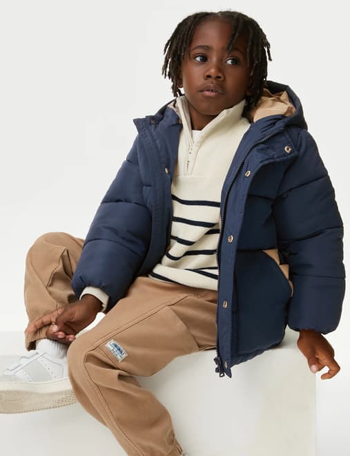 Navy jacket kids on sale