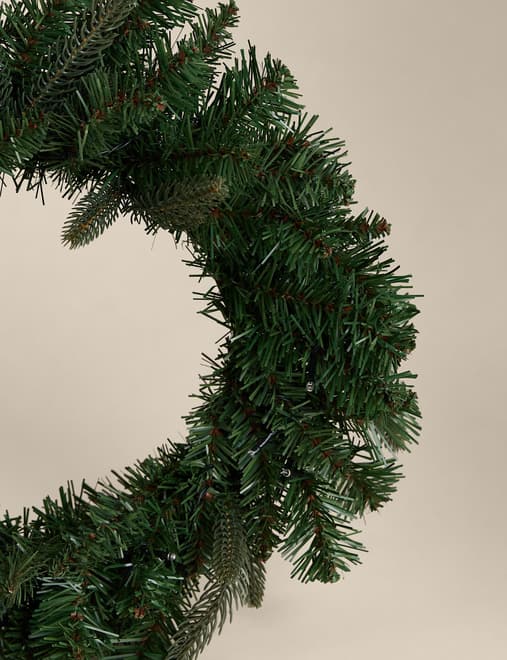 Pre-Lit Door Decorate Set