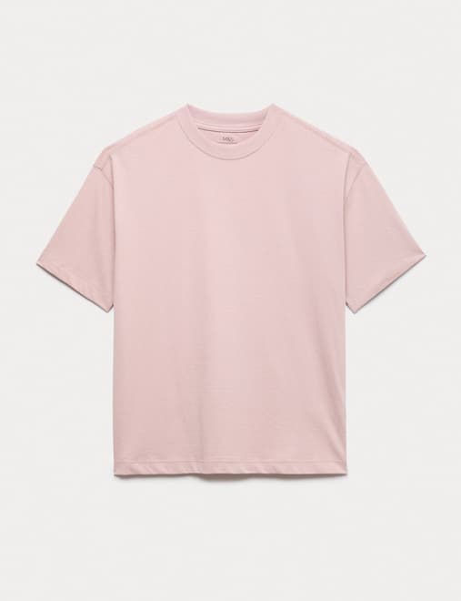 Pure Cotton Plain T-Shirt (6-16 Yrs)