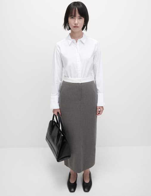 Pure Cotton Button Through Shirt