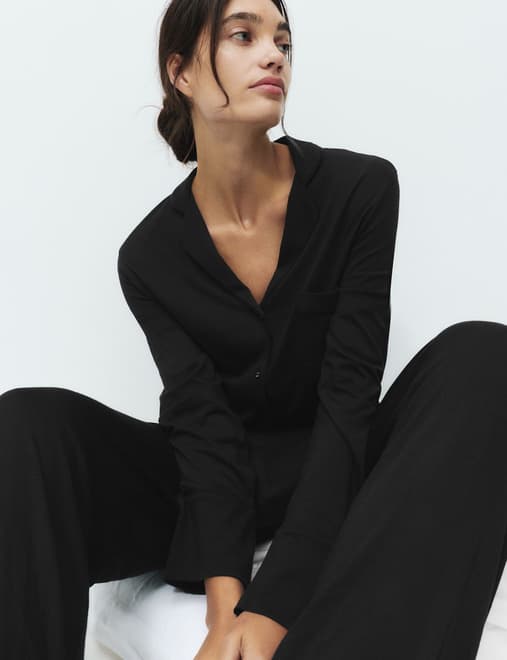 Cotton Modal Revere Pyjama Set