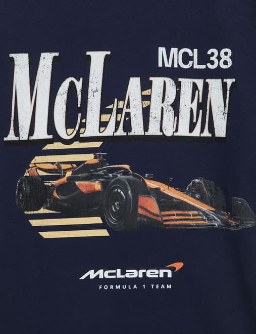 Pure Cotton McLaren Graphic T-Shirt (6-16 Yrs)