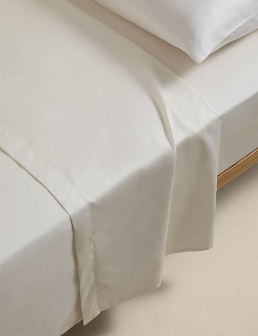 Egyptian Cotton Sateen 400 Thread Count Flat Sheet