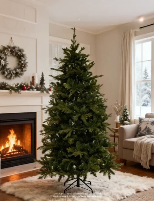 7ft Feeric Sapin Richland Fir Artificial Festive Tree (210 cm)