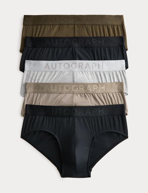5 Pack Modal Stretch 360 Flex Briefs
