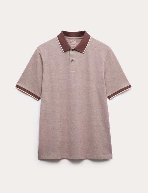 Ultimate Tipped Pique Polo Shirt