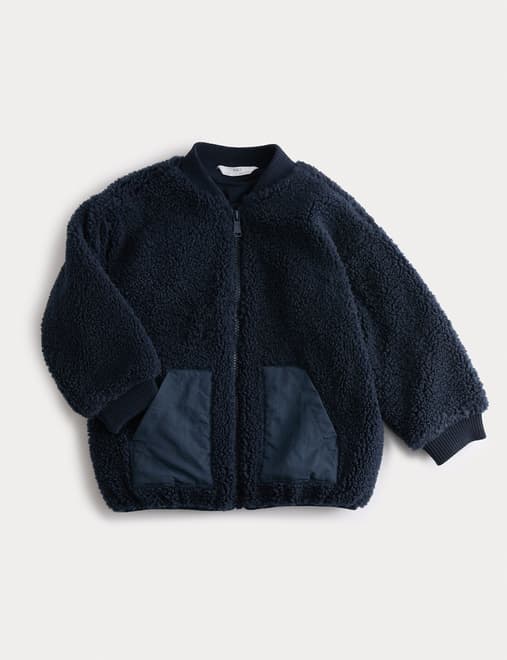 Borg Bomber Jacket (2-8 Yrs)