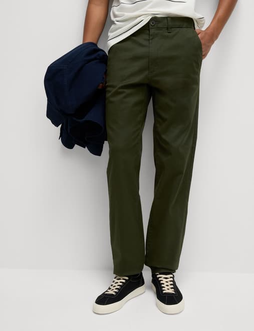 Regular Fit Twill Chinos