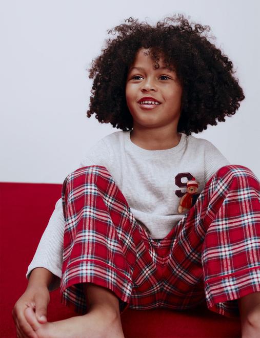 Kids' Spencer Bear™ Family Christmas Pyjamas (1-16 Yrs)