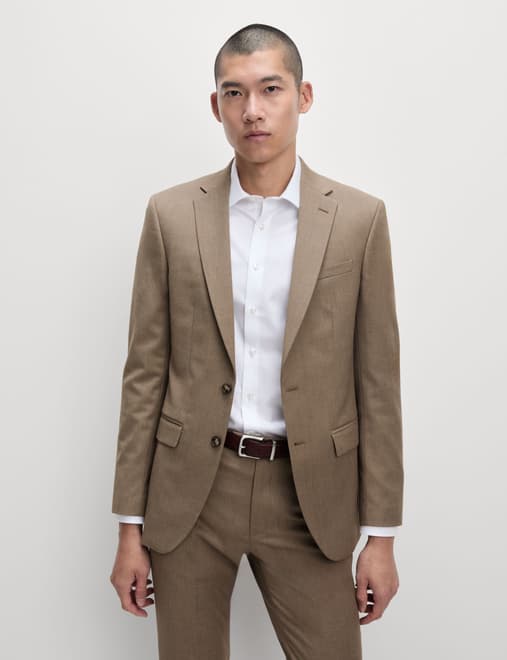 Slim Fit Stretch Suit Jacket