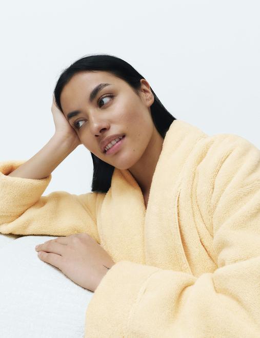 Pure Cotton Towelling Dressing Gown