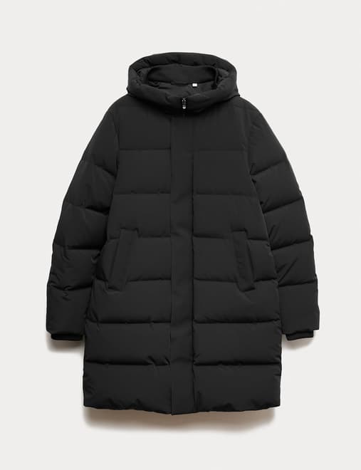 Feather and Down Puffer Jacket with Stormwear™