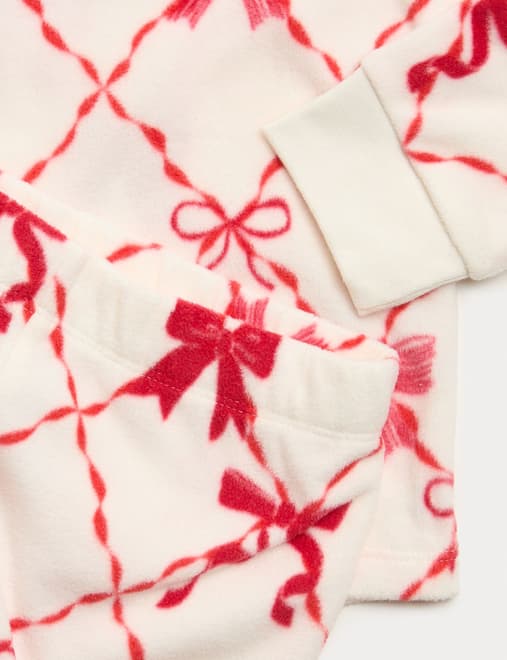 Bow Print Pyjamas (1-16 Yrs)