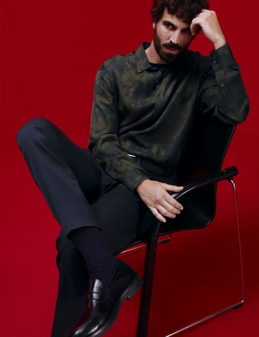 Regular Fit Floral Shirt