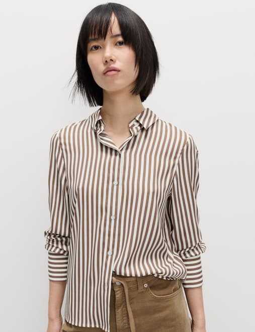 Printed Collared Shirt