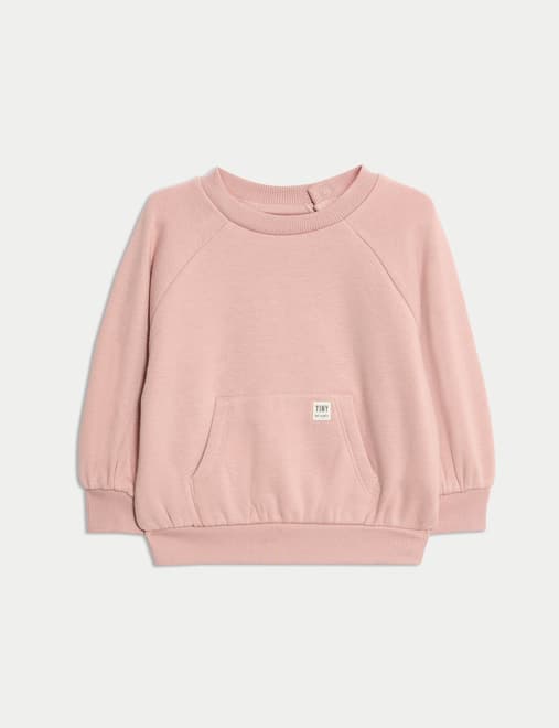 Cotton Blend Sweatshirt (0 Mths - 3 Yrs)