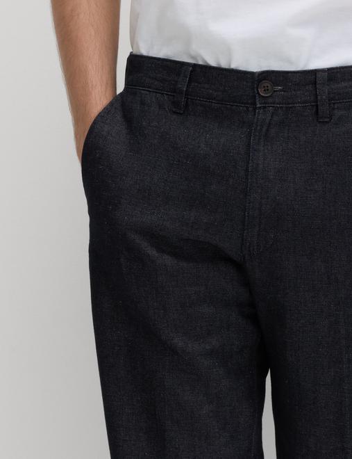 Regular Fit Linen Blend Chinos