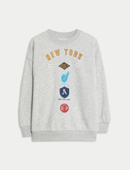 Cotton Rich Sweatshirt (2-8 Yrs)