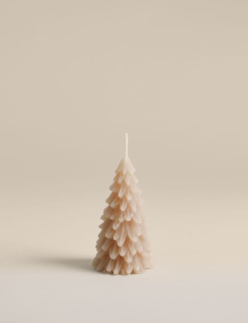 Cosy Christmas Small Tree Candle