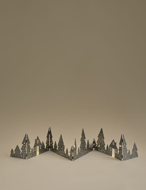 Light Up Woodland Scene Decoration