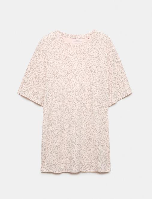 Cotton Modal Printed Relaxed Nightdress