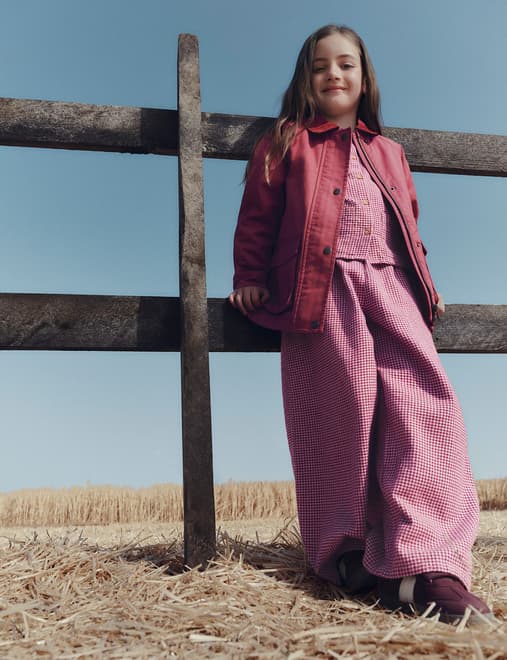 Waxed Pure Cotton Coat (2-8 Yrs)