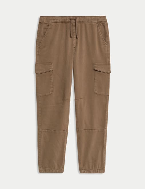 Cotton Rich Cargo Trousers (6-16 Yrs)