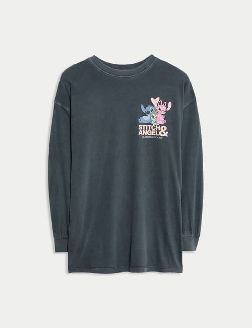 Pure Cotton Lilo & Stitch™ Top (6-16 Yrs)