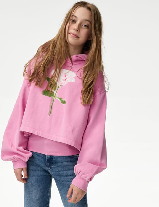 2pc Cotton Rich Vest & Hoodie (6-16 Yrs)