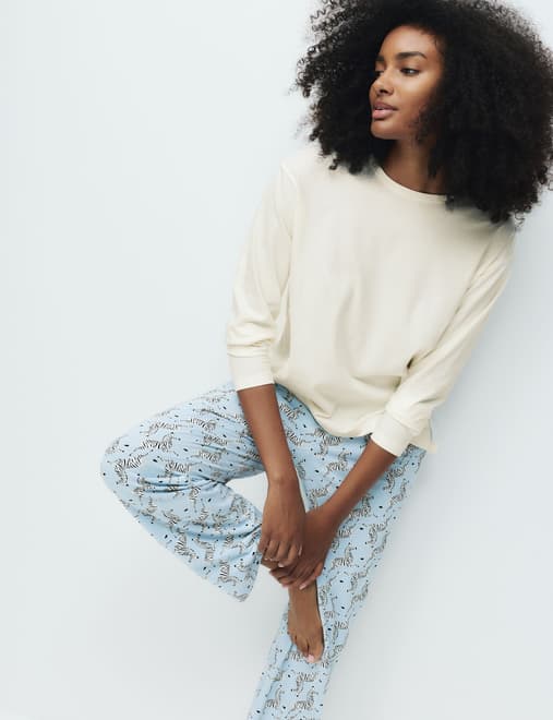 Pure Cotton Printed Pyjama Set