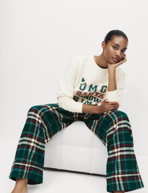 Elf™ Cotton Rich Family Christmas Pyjama Set