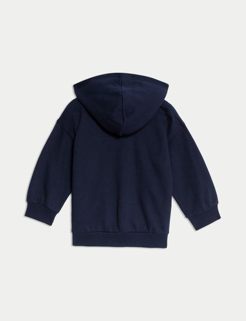 Cotton Rich Zip Hoodie (2-8 Yrs)