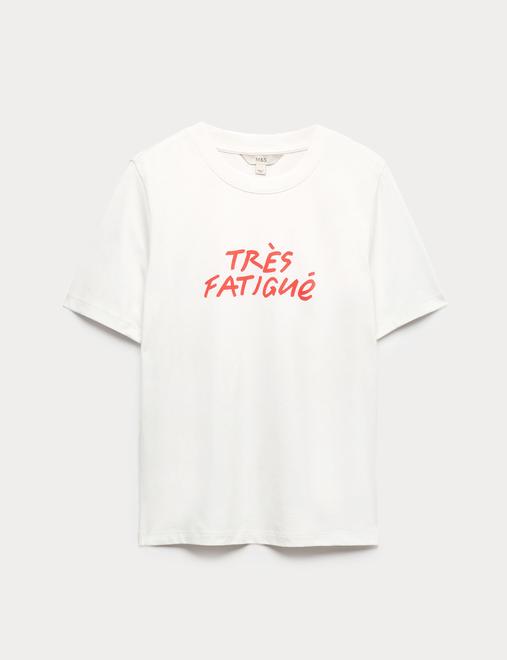 Pure Cotton Striped Everyday Fit T-Shirt