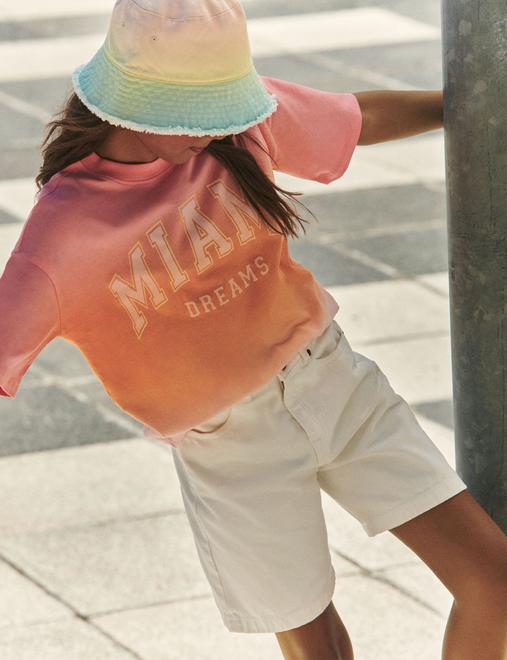 Pure Cotton Graphic T-Shirt (6-16 Yrs)