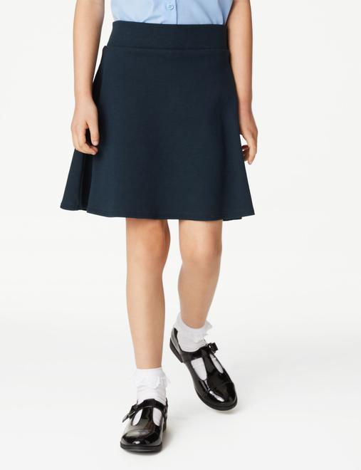 Girls' Jersey School Skort (2-18 Yrs)