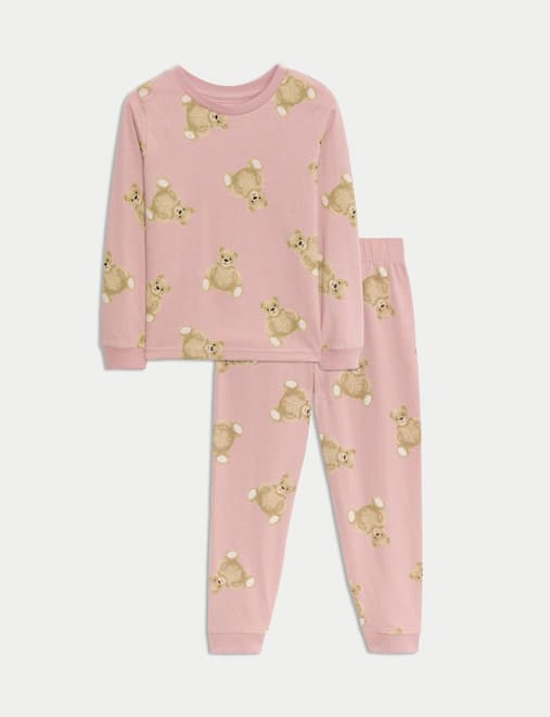 Pure Cotton Spencer Bear™ Pyjamas (1-16 Yrs)